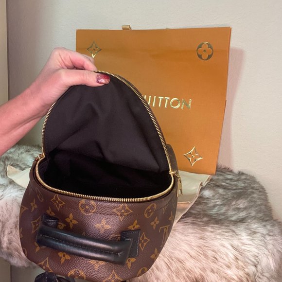 Louis Vuitton Vintage - Monogram Reverse Palm Springs PM Backpack - Brown - Canv - Picture 5 of 7